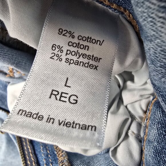 M Jeans By Maurices High-Rise Skinny Jeans Light Wash Size Large Cotton Blend - Picture 5 of 8